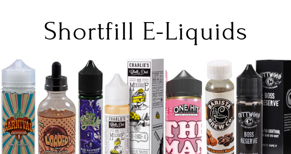 short fill e liquids