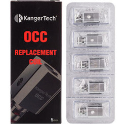 The Kanger Organic Cotton Coil for KangerTech Subtanks. OCCs use organic cotton as the wick.
