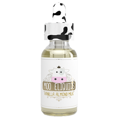 Enjoy the smooth, rich and creamy taste of fresh milk with a gentle softness of Vanilla Almond thats both bold and yet subtle with every inhale and exhale. Delicious and downright decadent, Moo E-Liquids will have your mouth watering in anticipation for more.
