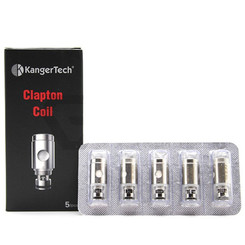 The KangerTech Clapton Coils combines the ease of ready-to-made Clapton constructed coils engineered for enormous cloud production and Great flavors.
Kanger Clapton coils Compatible with:
Kangertech Subtank Plus
Kangertech Subtank Mini
Kangertech Subtank Nano
Kangertech NEBOX
Kangertech SUBVOD
Kangertech Topbox