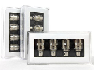 The Crown Tank Coils use the Dual Bottom Vertical Coil technology.They feature large juice holes for better wicking and allowing you to push more wattage through them.These coils use 316L surgical stainless steel wrapped around 100% organic cotton giving you the richest flavour possible.
