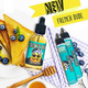 French Dude e juice by Vape Breakfast Classics is a 60ml of delicous french toast with butter, topped with blueberry and whipped cream, drizzled with maple syrup. 
Each Box Contains: 
*60ml bottle of French Dude e juice 
*Two 30ml Unicorn bottles 
*One French Dude 3 x 3 sticker 
*One French Dude button 
*One French Dude key chain 
80% VG 20% PG