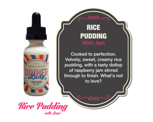Dinner Lady - Rice Pudding - 30ml